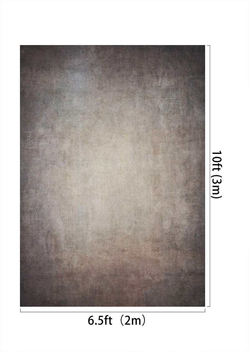 Kate 6.5ft(W) x10ft(H) Abstract Black Gray Backdrop Photography Gray Gradient Textured Fabric Professional Portrait Background Photography Studio Props Photos Videos - Image 2